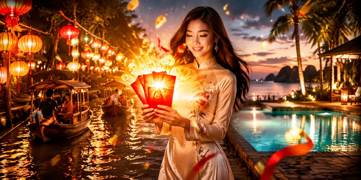 Người chơi tại chợ đêm Mekong tìm hiểu về bảo mật tài khoản jackpot trực tuyến