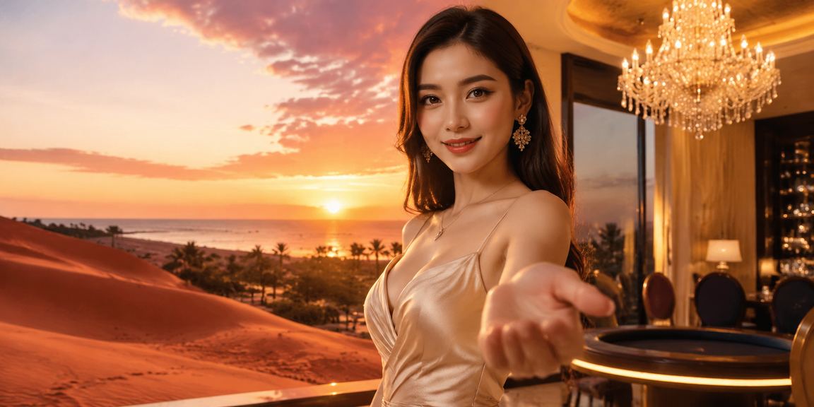 Người chơi bài cao cấp tại Mũi Né trong buổi tối lễ hội với không khí sôi động